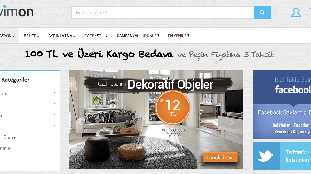 Budurr.com'un kurucularından dekorasyon dikeyinde yeni bir e-ticaret girişimi: Evimon.com