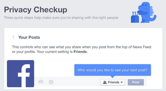 Facebook, Gizlilik Kontrolü'nü tüm kullanıcılarına açtı