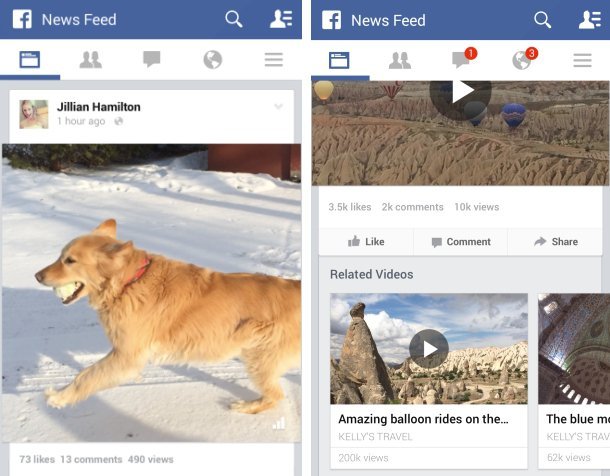 facebook video izleme istatistik