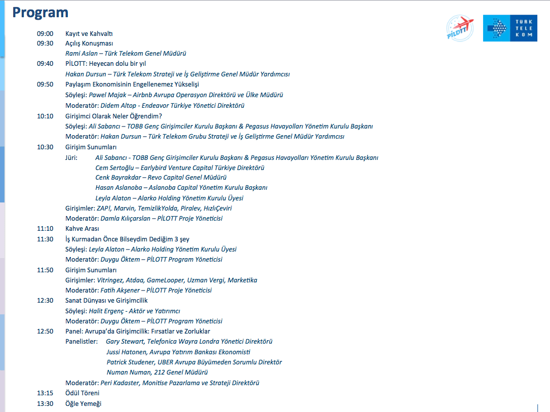 pilott-etkinlik-programi