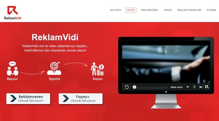 ReklamVidi.com: ReklamStore video reklamcılığa adım atıyor