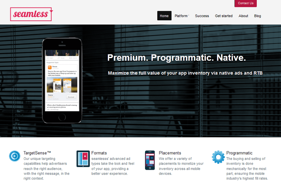 seamless mobilike mobil reklam platformu sdk 2