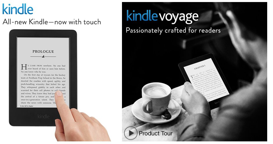 yeni kindle yeni kindle voyage ekitap okuyucu