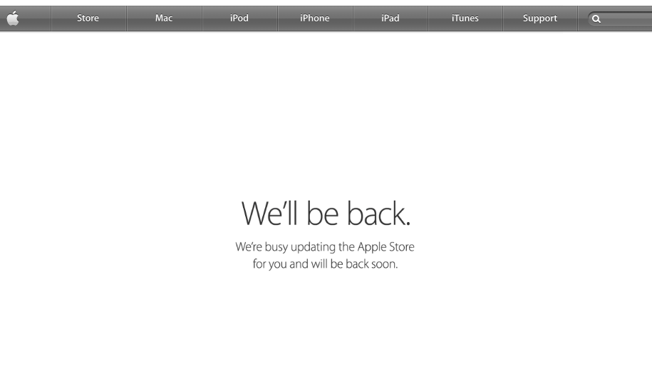 Apple Store, iPad etkinliği öncesinde kapandı