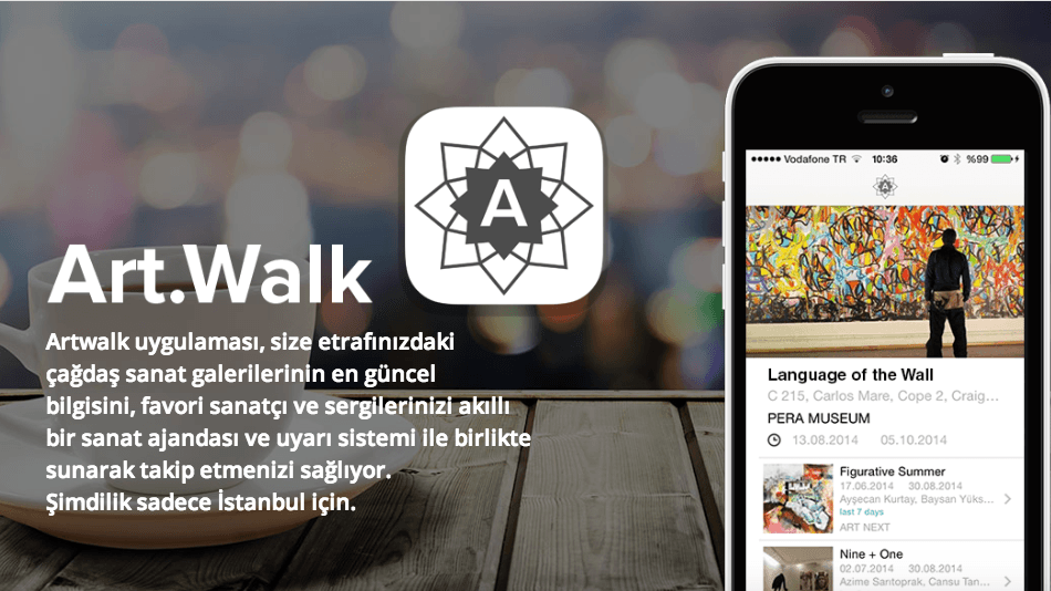 İstanbul'un çağdaş sanat haritasını cebinize getiren uygulama: Art.Walk