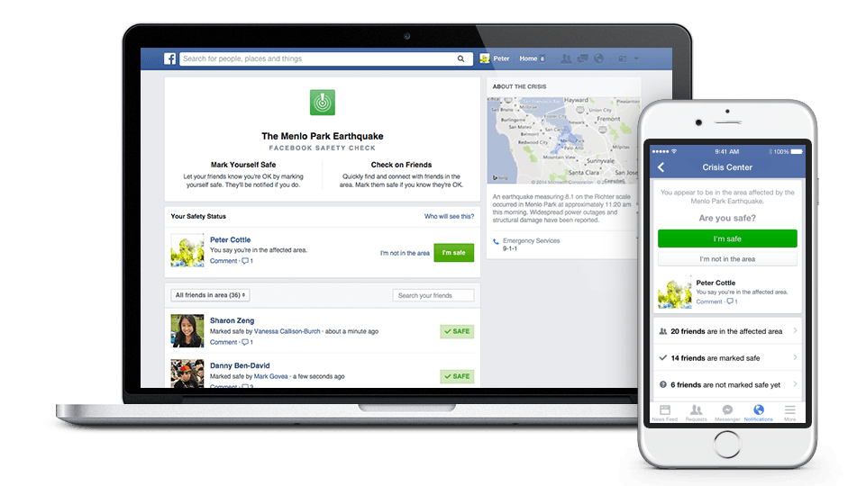 Facebook, Güvenlik Durumu Kontrolü özelliğini duyurdu