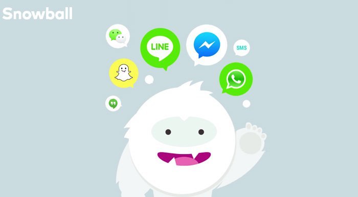 Tüm mesajlarınızı bir araya getirecek uygulama: Snowball