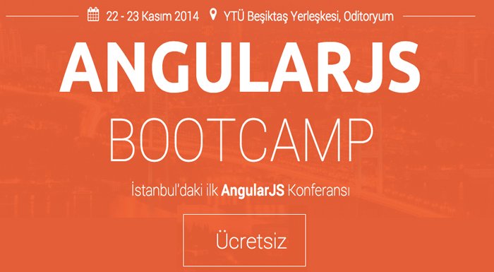 VNGRS, İstanbul'da 22-23 Kasım'da ücretsiz AngularJS konferansı düzenliyor