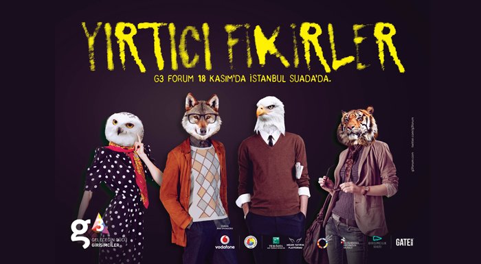 G3 Forum: 'Yırtıcı Fikirler', Ali Sabancı ve Acun Ilıcalı