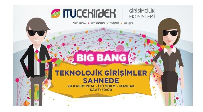 İTÜ Çekirdek'in 350 bin TL dağıtacağı Big Bang etkinliği başladı!