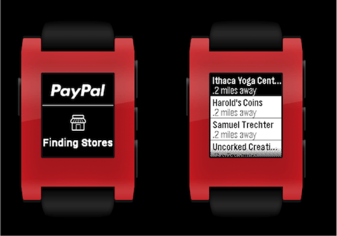 Paypal, akıllı saat Pebble için uygulamasını çıkardı
