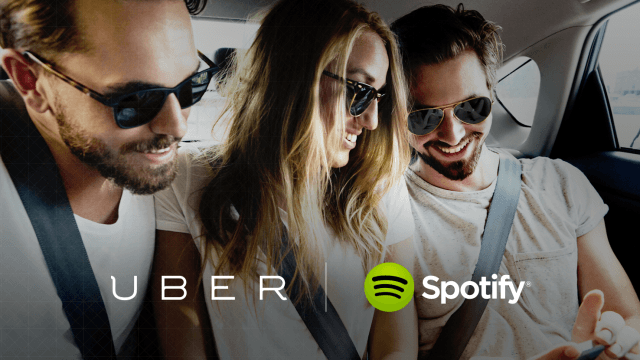 Araç içinde müzik kontrolünü kullanıcıya veren Uber ve Spotify işbirliği resmen duyuruldu