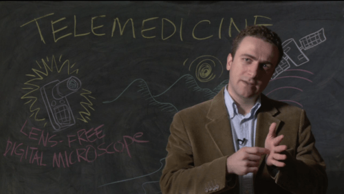 Cep telefonunuzu medikal tanı cihazına çeviren Dr. Aydoğan Özcan lenssiz mikroskop geliştirdi