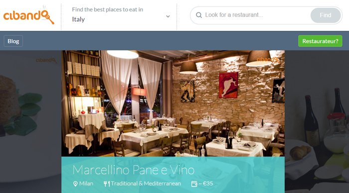 Restoran keşif uygulaması Zomato, İtalyan Cibando'yu satın aldı