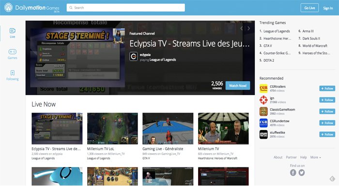 Dailymotion'dan oyun severlere yeni bir online video deneyimi: Dailymotion Games