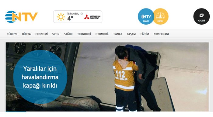 ntvmsnbc.com haber sitesi yenilenen kimliğiyle artık NTV.com.tr'de