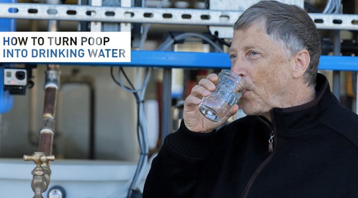 Bill Gates, insan dışkısından içme suyu ve elektrik üreten teknolojiyi denedi