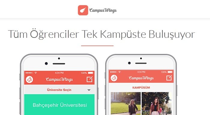 CampusWings, üniversite öğrencilerini mobilde bir araya getirmek istiyor