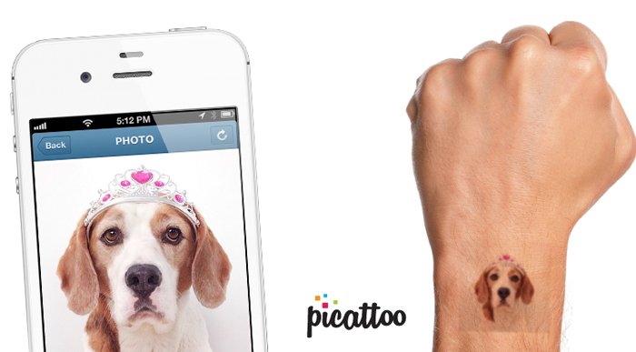 Instagram fotoğraflarınızı geçici dövmelere çeviren girişim Picattoo