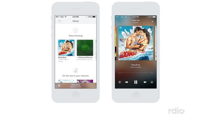 Rdio, Hindistan pazarına giren ilk dijital müzik yayını girişimi oldu