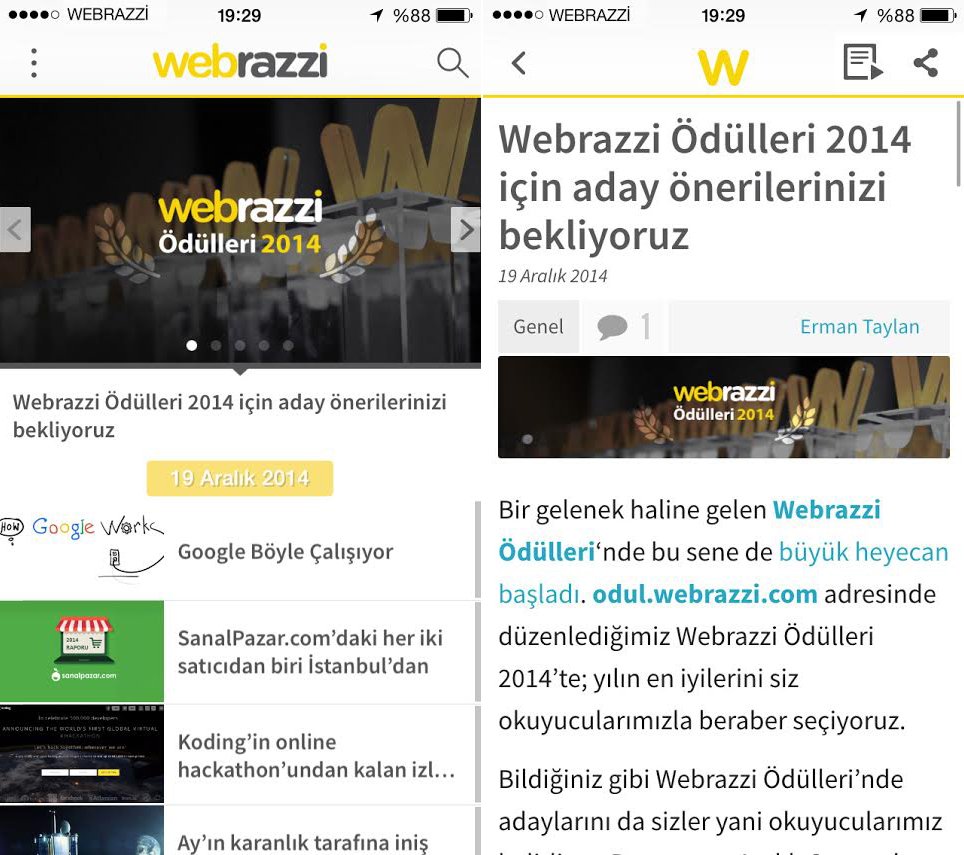 webrazzi-iphone-uygulamasi