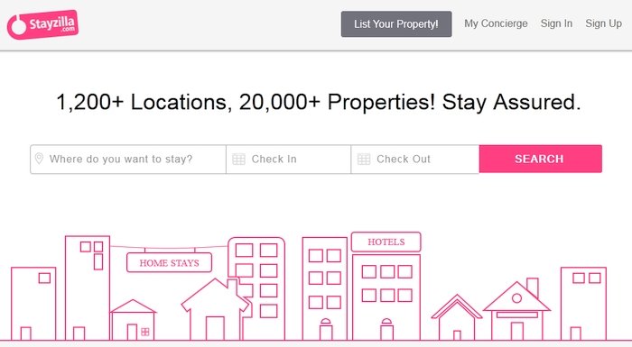 Farklı oda kiralama hizmetlerini bir arada sunan Stayzilla 20 milyon dolar yatırım aldı