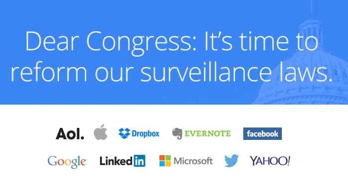 Apple, Facebook, Microsoft ve Twitter, NSA'nın toplu veri arşivlemesine karşı birleşti