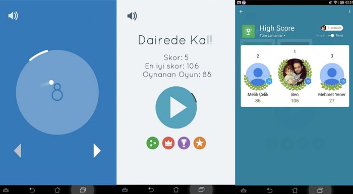 Yalnızca deneyim kazanmak için geliştirilen Dairede Kal! oyunu, 600 bin kullanıcıya ulaştı