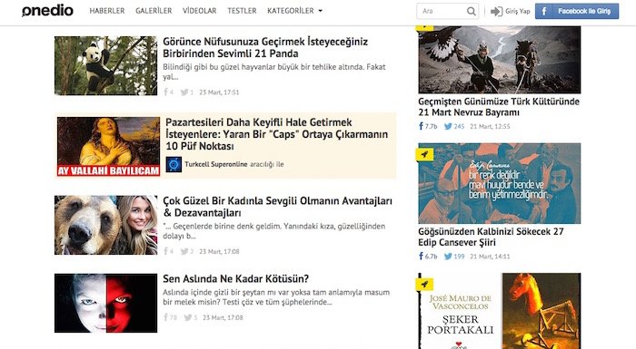 Revo Capital'dan 2,6 milyon TL yeni yatırım alan Onedio, Rusça ve Arapça açılımı planlıyor