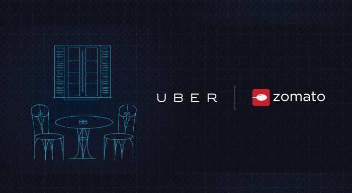 İstanbul'da Zomato uygulamasından Uber ile araç çağırmak mümkün