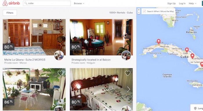 Airbnb, yabancı turist akını beklenen Küba'ya açıldı