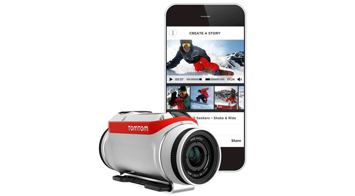 TomTom, Bandit ile aksiyon kamerası pazarına giriş yapıyor