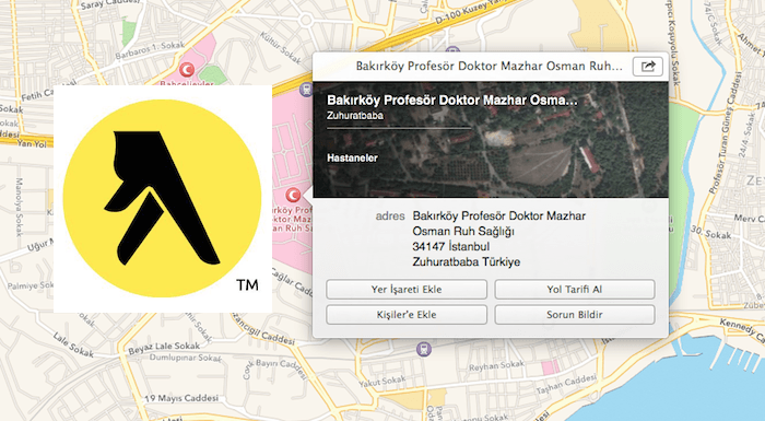 Apple Maps, Türkiye'deki işletmeleri Yellow Pages Türkiye verileriyle gösterecek