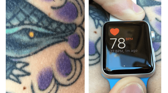 Apple Watch'un sensörleri dövmeli derilerle sorun yaşıyor