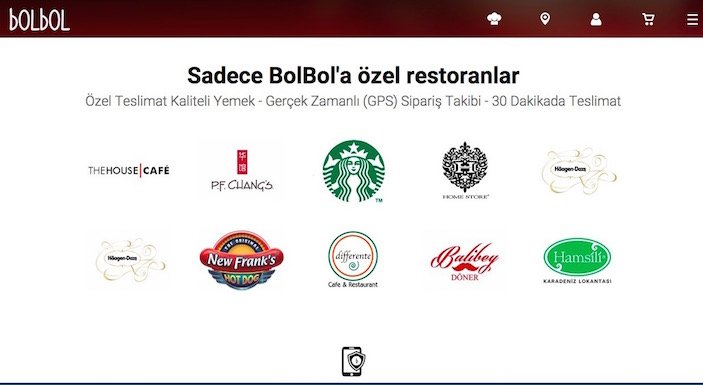 BolBol, yemek-gıda dağıtım servisi haline mi geliyor?