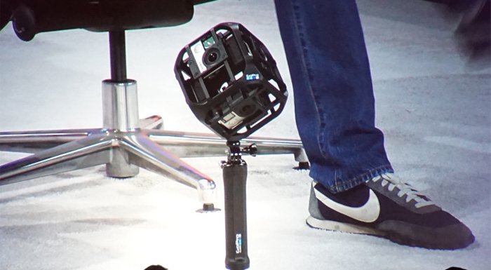 GoPro, sanal gerçeklik için 6 kameralı düzenek üzerinde çalışıyor