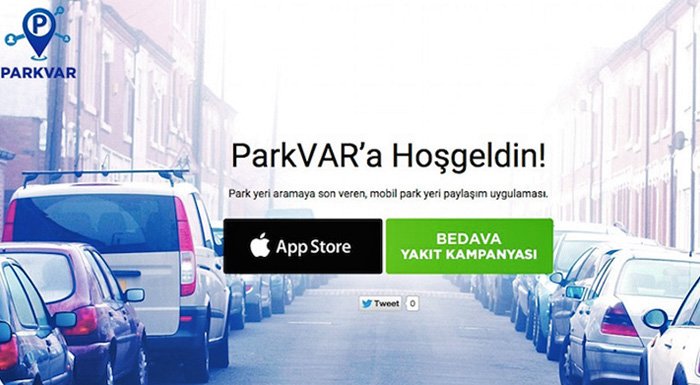 Sosyal park yeri paylaşım uygulaması: ParkVar