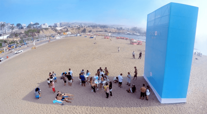 Cilt kanserine dikkat çekmeyi amaçlayan kablosuz internet projesi: Shadow Wi-Fi