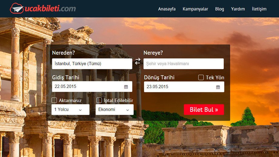 Ucakbileti.com yenilendi