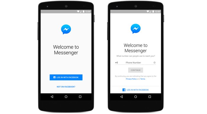 Facebook Messenger kullanmak için artık Facebook hesabına gerek yok