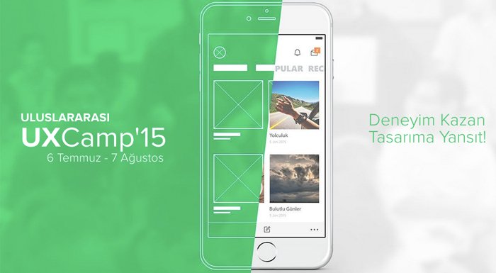 UX Camp'15: Kullanıcı deneyimi eğitim programı katılımcılarını bekliyor