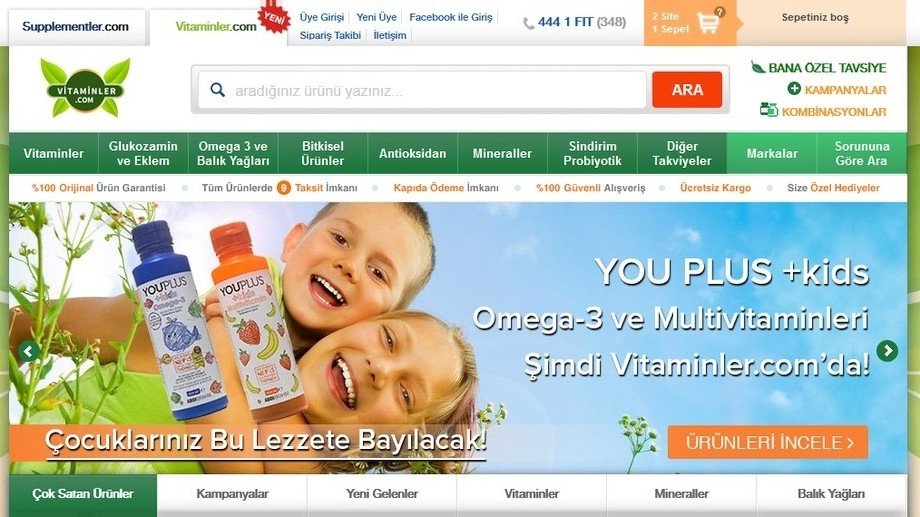 Dikey Vitamin AŞ, Vitaminler.com ile yeni bir dikey daha açıyor