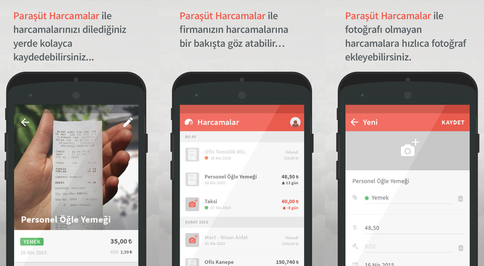 Parasut-Harcamalar-Android-iOS