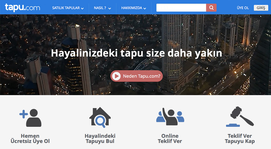 Tapu-com Tapu Emlak Acik Artirma