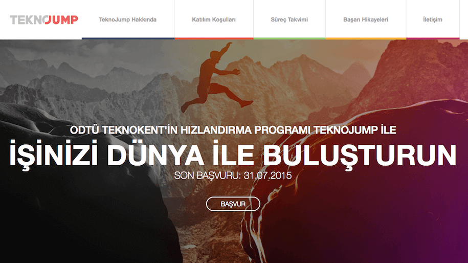 TeknoJUMP, Silikon Vadisi'ne gitmeyi kafasına koymuş girişimcileri arıyor