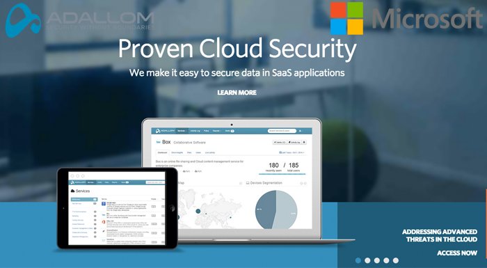 Microsoft, bulut güvenliği üzerinde çalışan Adallom'u 320 milyon dolara satın alıyor