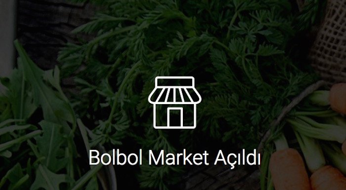 Yemek teslimat servisi BolBol, süpermarket alışverişine de el attı