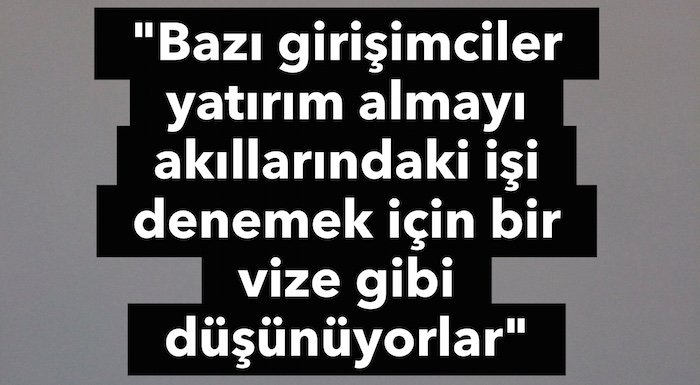 Yatırımcıyı girişiminize nasıl çekersiniz? Bölüm 3: Cem Sertoğlu