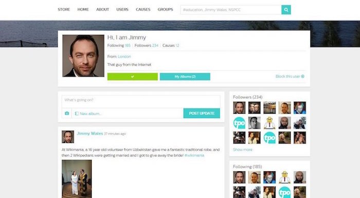 Wikipedia kurucusu Jimmy Wales'ten reklamsız sosyal ağ girişimi: TPO.com