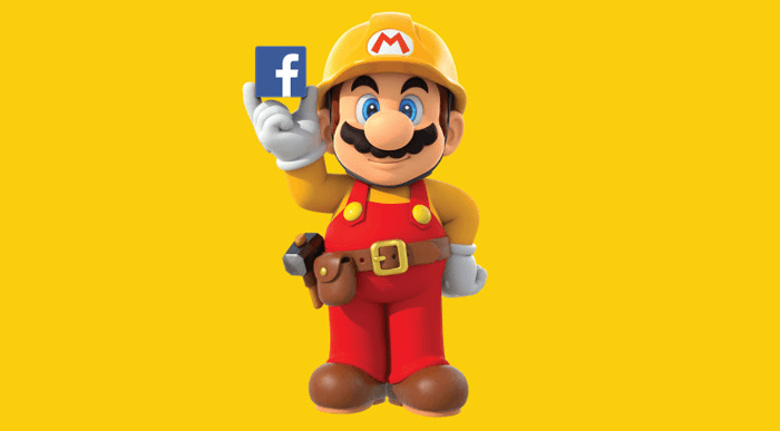 Nintendo hackathon etkinliği için Facebook'u ziyaret ediyor